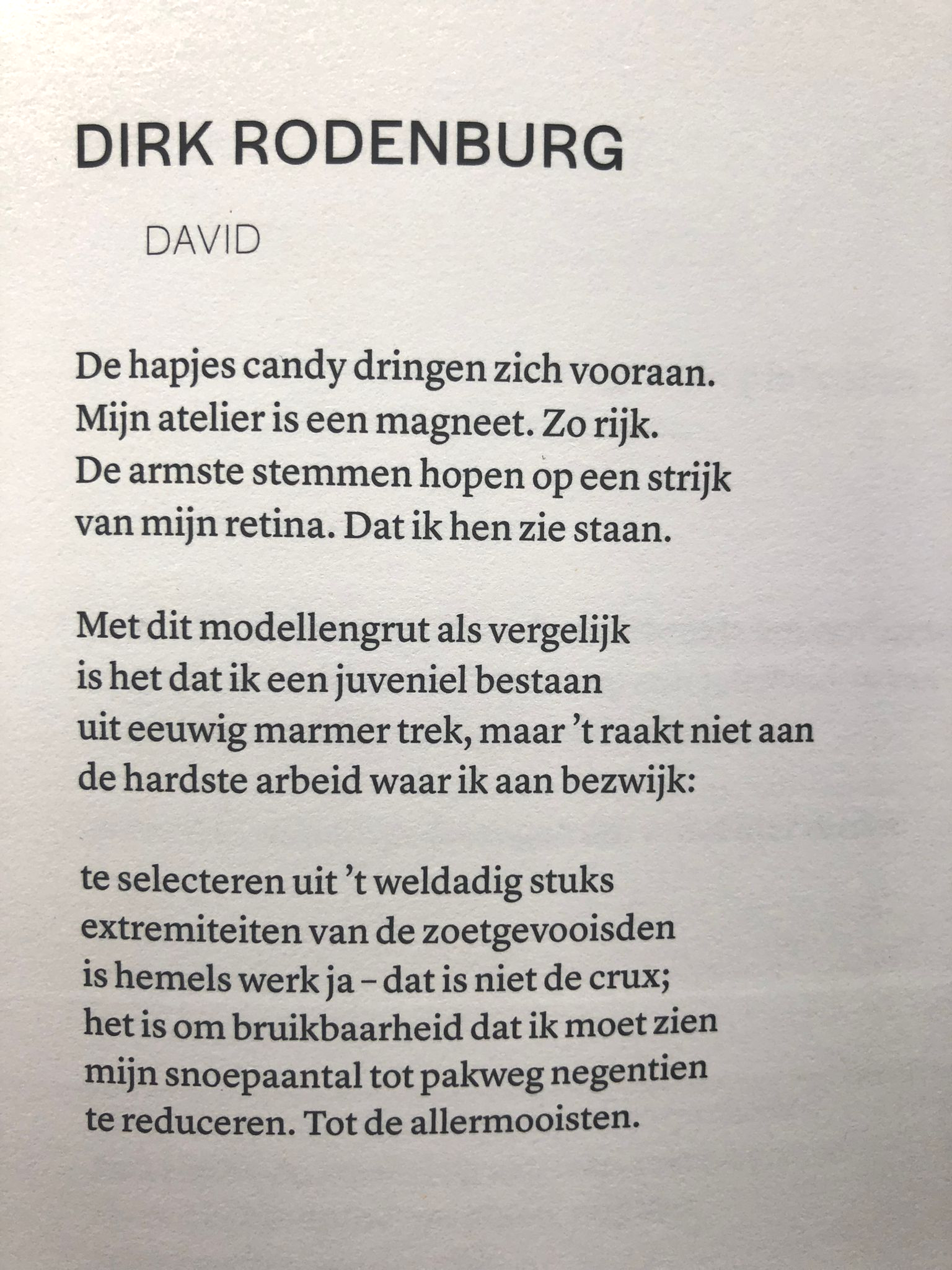 Gedicht David
